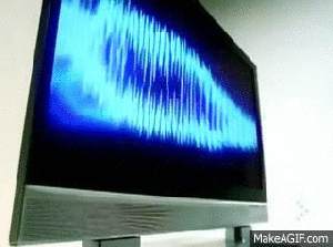 In the video for "Tell Me" feat. Christina Aguilera, Puffy gets blown away by the music vibrations. A reenactment of the classic Maxell "Blown Away" commercial.